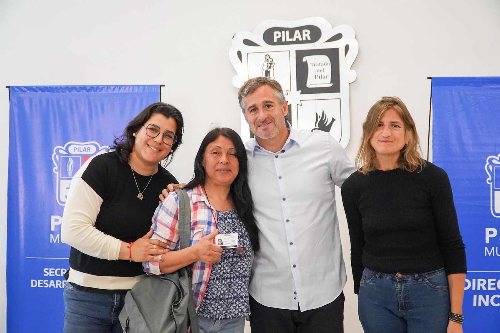 NOTICIAS PILAR:ACHAVAL ACOMPAÑO UNA NUEVA JORNADA DE ACOMPAÑAMIENTO A VECINOS CON DISCAPACIDAD