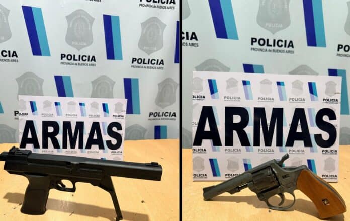 Allanamientos en Malvinas Argentinas por robos a conductores de aplicaciones: un detenido y armas secuestradas