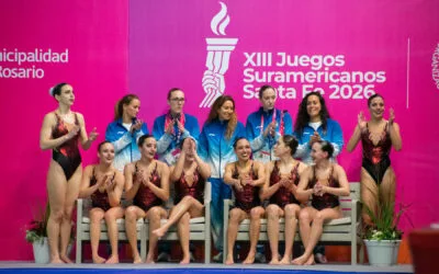 La nataci&oacute;n art&iacute;stica argentina compiti&oacute; en los Juegos Suramericanos