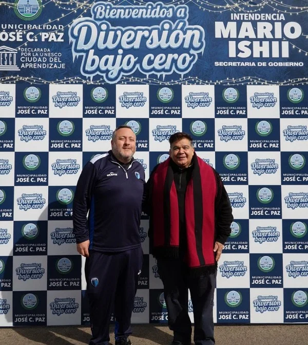 Mario Ishii acompa&ntilde;o a cientos de chicos en &ldquo;Diversi&oacute;n Bajo Cero&rdquo; por las vacaciones de invierno