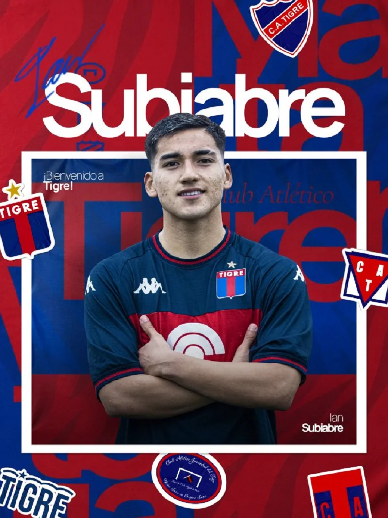 Tigre: oficializaron a Ian Subiabre en el Matador. La condici&oacute;n especial que pidi&oacute; River para el pr&eacute;stamo