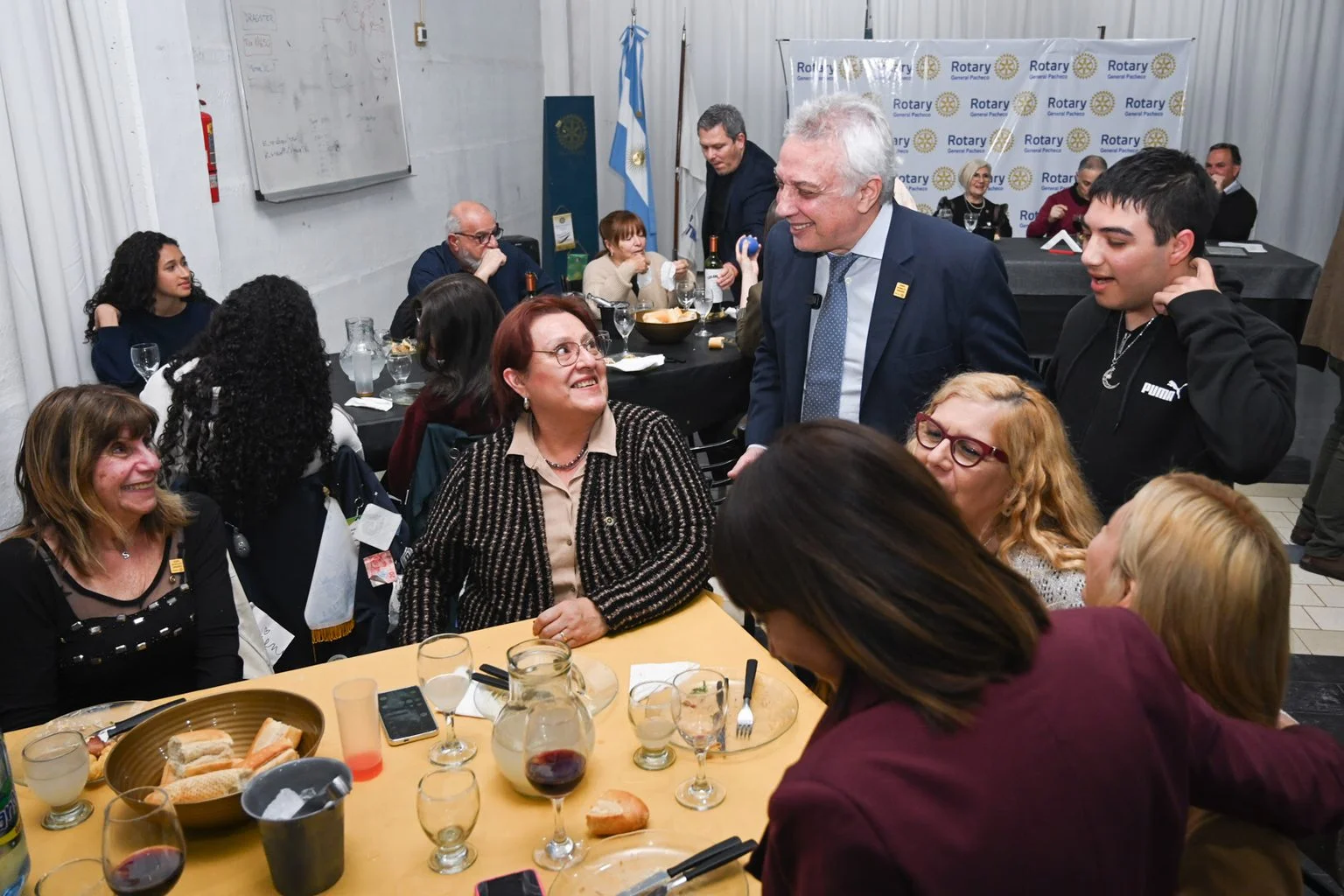 El Rotary de Pacheco celebr&oacute; el 58&deg; aniversario con la presencia de Zamora