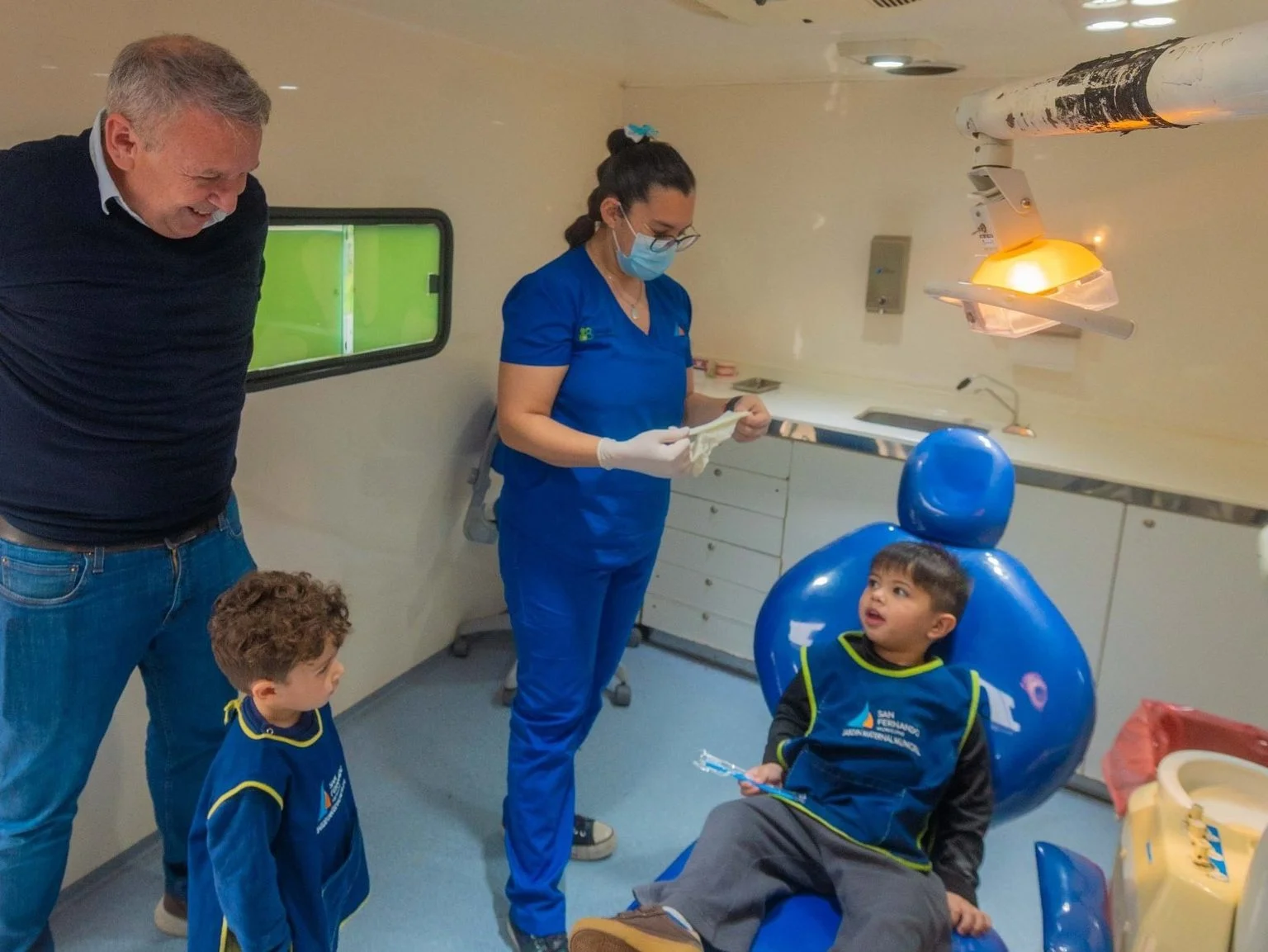 Cientos de ni&ntilde;os de San Fernando realizaron controles odontol&oacute;gicos en los Jardines Maternales Municipales
