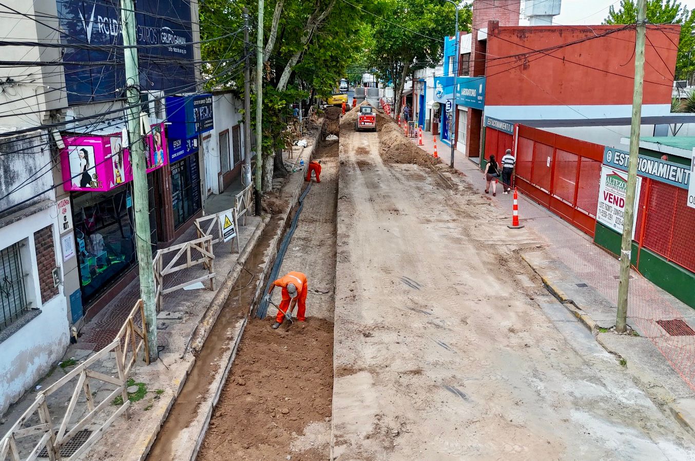 NOTICIAS PILAR: OBRA HIDRAULICA DE PILAR CENTRO