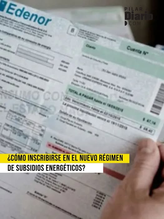 NOTICIAS PILAR:SUBSIDIOS ENERGETICOS?