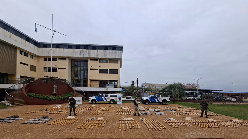 Detuvieron en Misiones a un hombre cuando trasladaba m&aacute;s de 400 kilos de marihuana