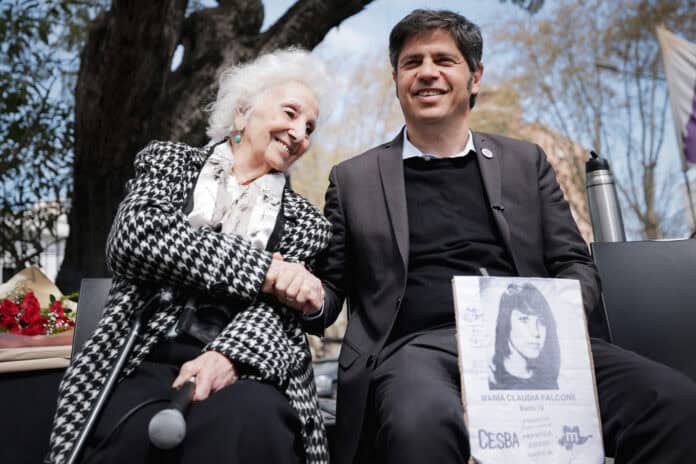 Kicillof: &ldquo;Transformamos la memoria y el dolor en organizaci&oacute;n y lucha&rdquo;