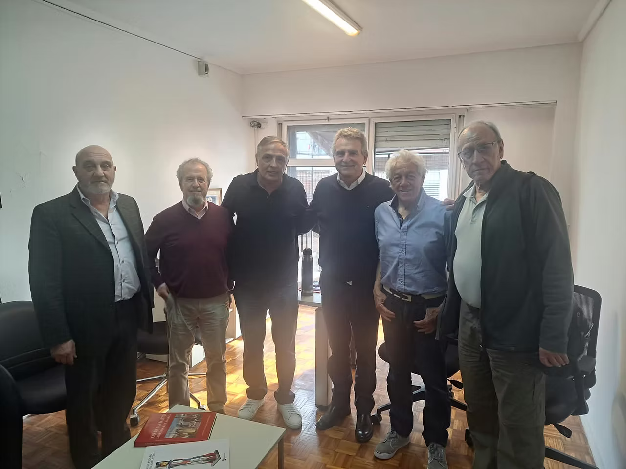 Agust&iacute;n Rossi mantuvo un encuentro de trabajo con dirigentes de Zona Norte