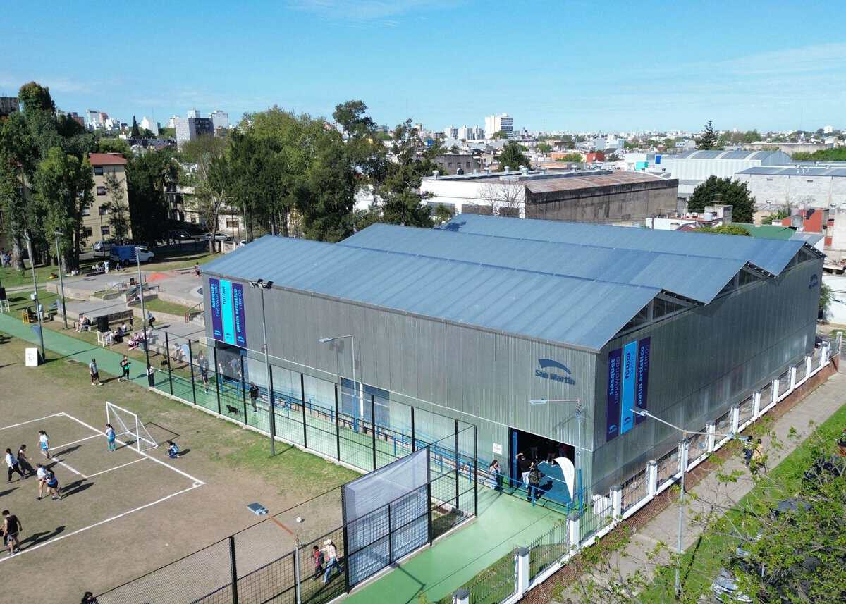 Fernando Moreira inaugur&oacute; un nuevo espacio multideportivo en el Parque Jos&eacute; Hern&aacute;ndez