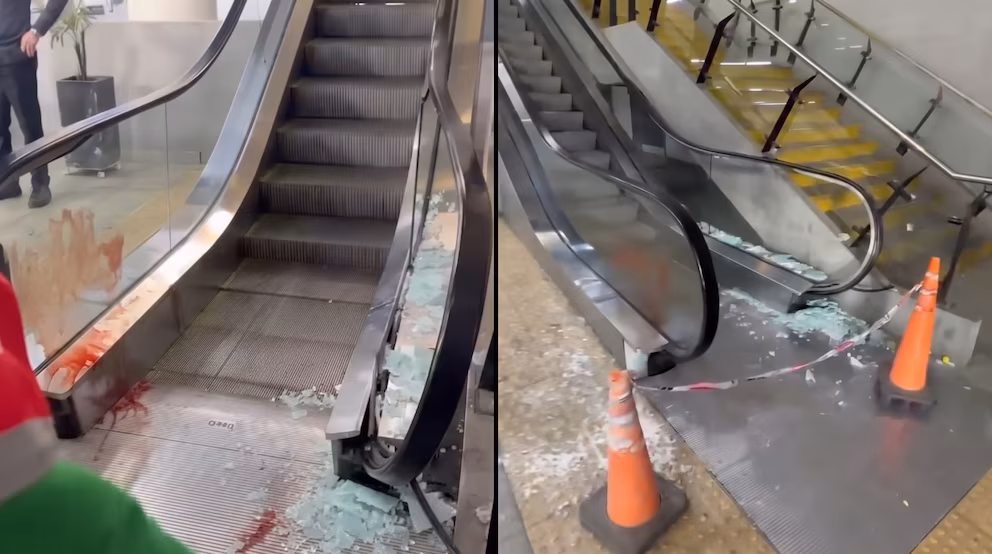 Fall&oacute; una escalera mec&aacute;nica en una estaci&oacute;n del Belgrano Sur y once personas resultaron heridas
